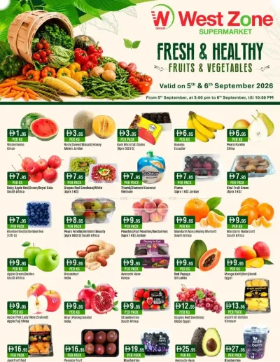 Fresh & Healthy ad catalog