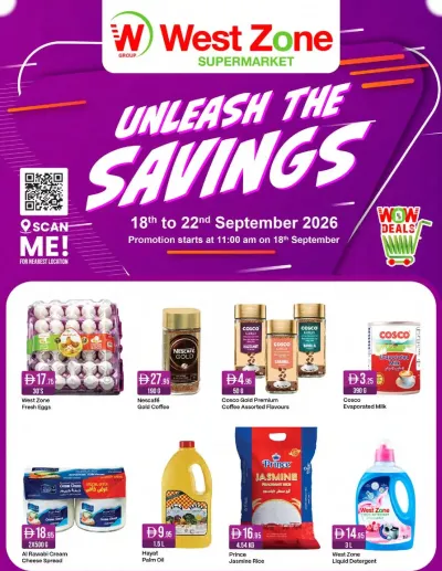 Unleash The Savings ad catalog