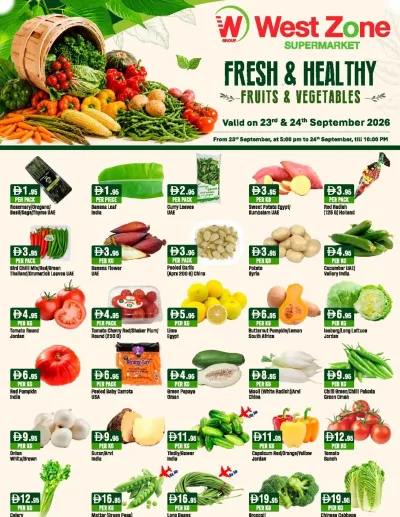 Fresh & Healthy ad catalog