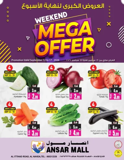 Weekend Mega Offer ad catalog