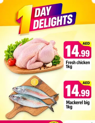 One Day Delights - B02 China Cluster, Dubai ad catalog
