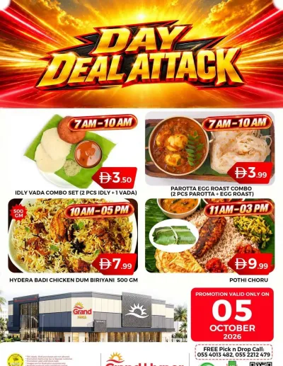 Day Deal Attack - Grand Hyper Al Khail Mall ad catalog