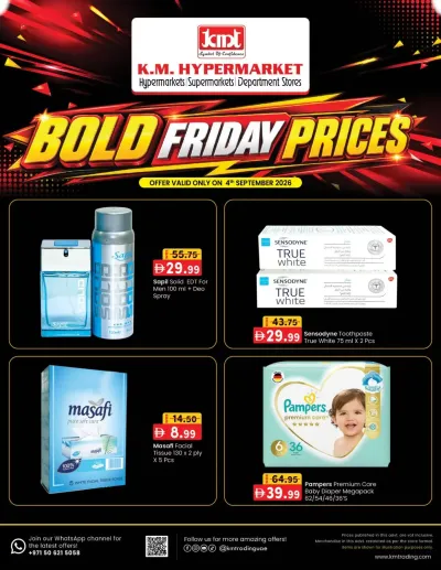 Bold Friday Prices ad catalog