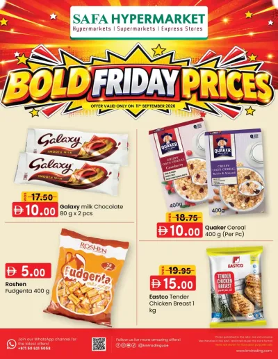 Bold Friday Prices - SAFA Hypermarket ad catalog