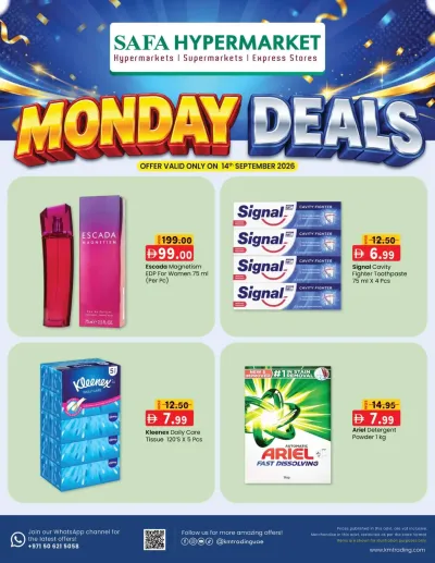 Monday Deals - SAFA Hypermarket ad catalog