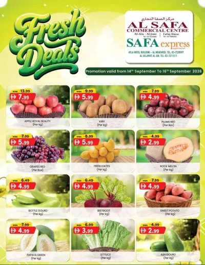 Fresh Deals - Al Safa & Safa Express, Al Ain ad catalog