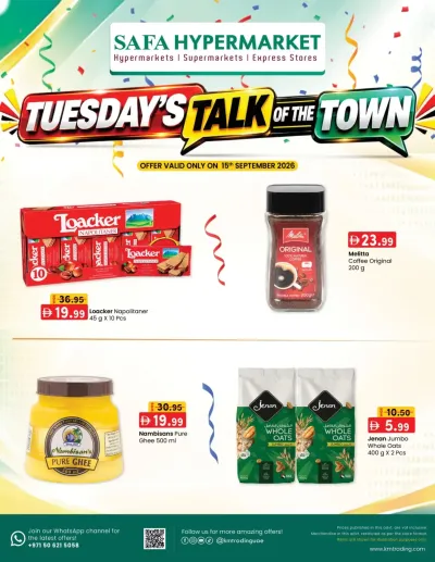 Tuesday's Talk Of The Town - SAFA Hypermarket ad catalog