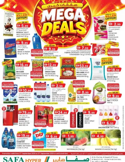 Mega Deals - Safa Hyper Market Al Noud, Al Ain ad catalog