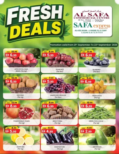 Fresh Deals - Al Safa & Safa Express, Al Ain ad catalog