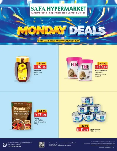 Monday Deals - SAFA Hypermarket ad catalog