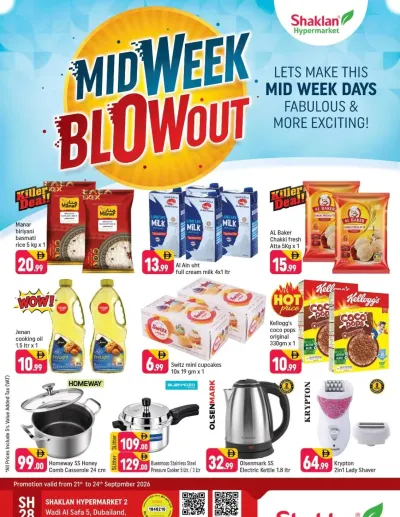 Midweek Blowout - Wadi Al Safa 5, Dubailand ad catalog