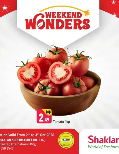 Weekend Wonder - E07, International City, China Cluster ad catalog