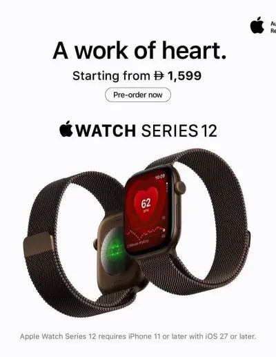 Sale On Apple Watch Series 12 ad catalog