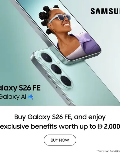 Sale On Samsung Galaxy S26 FE ad catalog