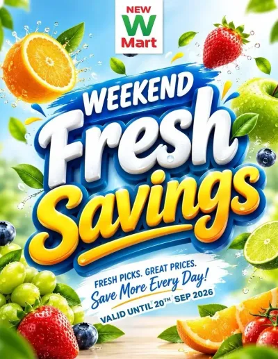 Weekend Fresh Savings ad catalog