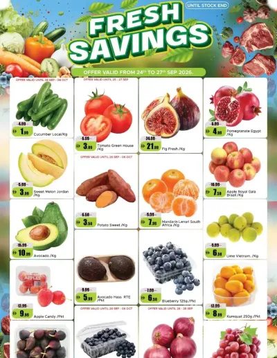 Fresh Savings - Dubai & Sharjah ad catalog