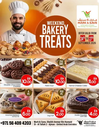 Weekend Bakery Treats - Al Tallah 2, Ajman ad catalog