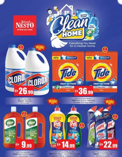 Clean Home ad catalog
