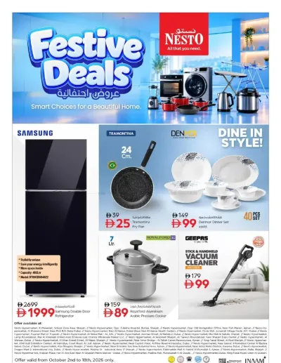 Festive Deals ad catalog