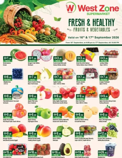 Fresh & Healthy ad catalog