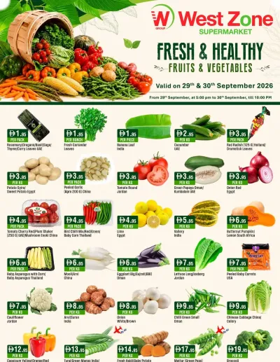 Fresh & Healthy ad catalog