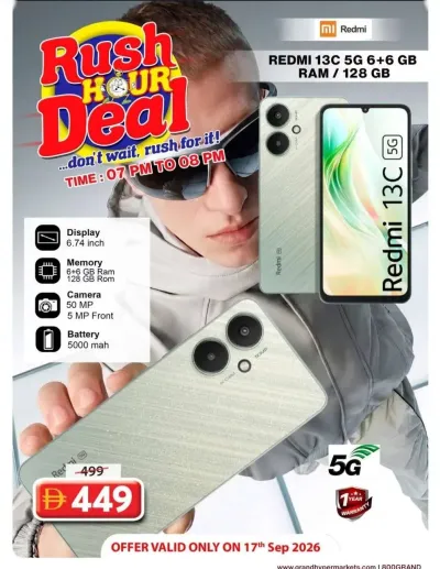 Rush Hour Deal - Grand City Mall ad catalog