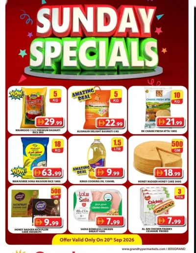 Sunday Specials - Grand Hyper Muhaisnah ad catalog