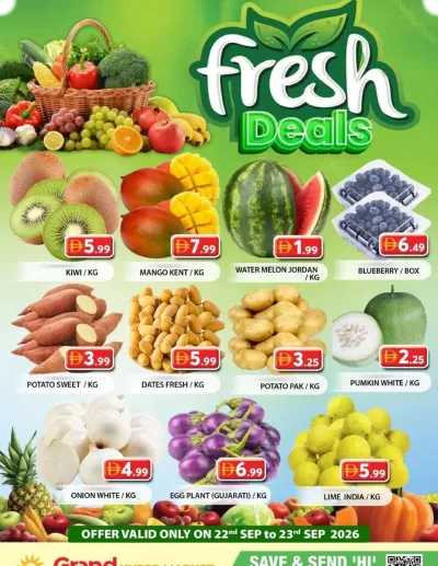 Fresh Sale - Grand Hypermarket Jebel Ali ad catalog