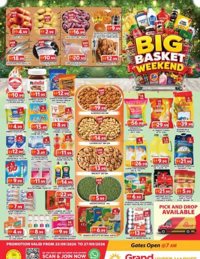 Weekend Deals - Grand Hypermarket Jebel Ali ad catalog