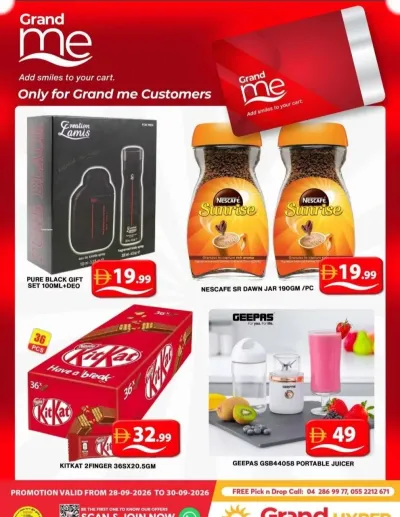 Grand Me Deals - Grand Hyper Muhaisnah ad catalog