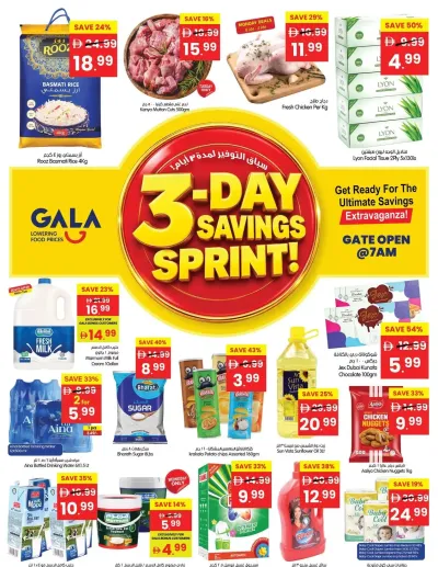 3 Days Savings Sprint ad catalog
