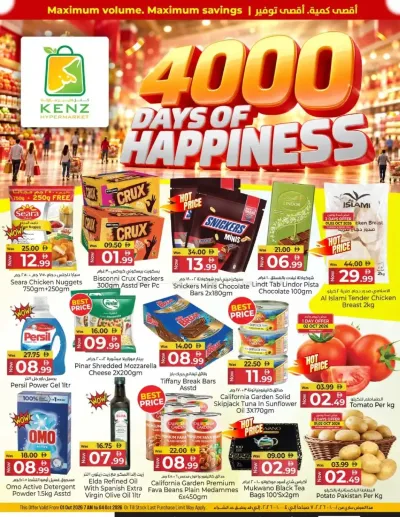 4000 Days Of Happiness ad catalog