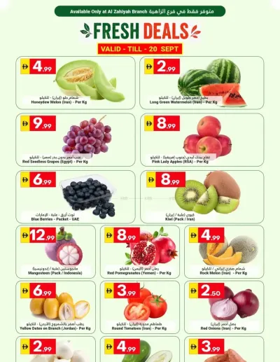 Fresh Deals - Al Zahiyah ad catalog
