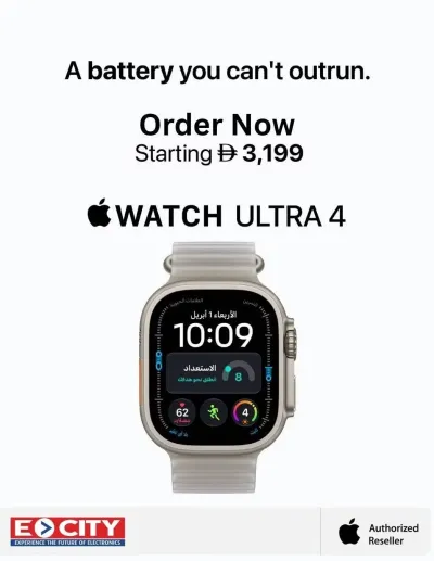 Sale On Apple Watch Ultra 4 ad catalog