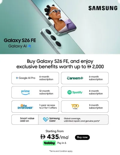 Sale On Galaxy S26 FE ad catalog