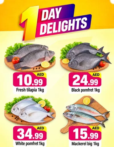 One Day Delights - B02 China Cluster, Dubai ad catalog