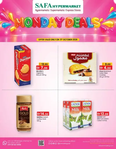 Monday Deals - SAFA Hypermarket ad catalog