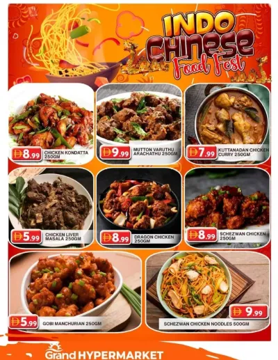 Indo Chinese Food Fest - Grand Hyper Wasl Village ad catalog