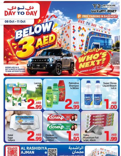 Day To Day Uae Ajman Rashidiya ad catalog
