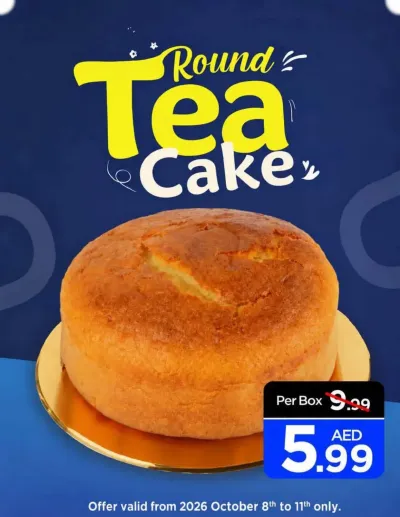 Round Tea Cake ad catalog