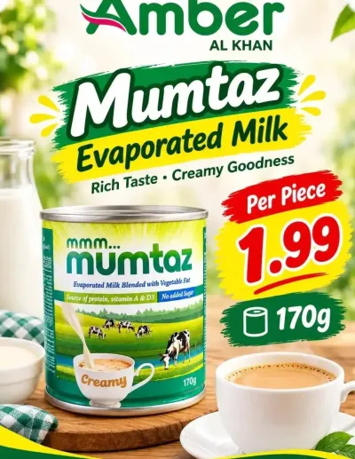 Evaporated Milk - Al Khan ad catalog