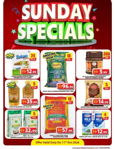 Sunday Specials - Grand Hyper Muhaisnah ad catalog