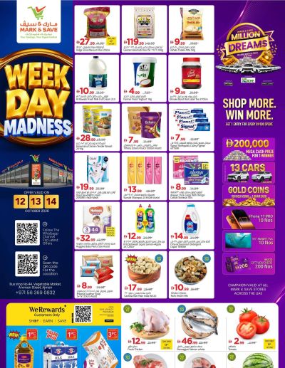 Week Day Madness - Mark & Save - Amman Street, Ajman ad catalog