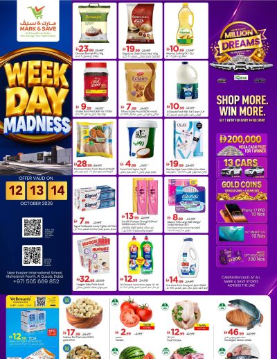 Week Day Madness - Mark & Save - Muhaisnah, Dubai ad catalog