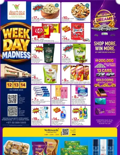 Weekday Madness - Al Warsan, Dubai ad catalog