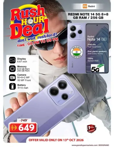 Rush Hour Deal - Grand City Mall ad catalog