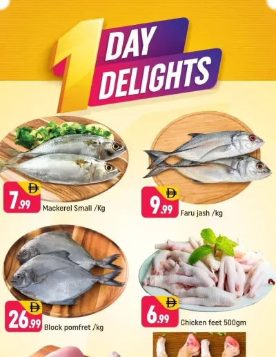 One Day Delights - S01, International City, Spain Cluster ad catalog