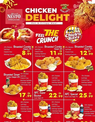 Chicken Delight ad catalog