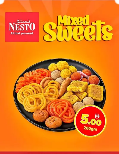 Mixed Sweets ad catalog