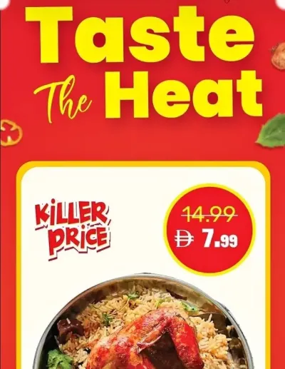 Taste The Heat ad catalog